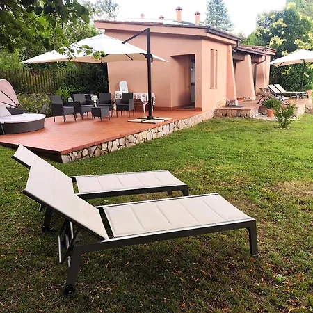 Abete Azzurro Con Piscina 度假居 Casalvieri